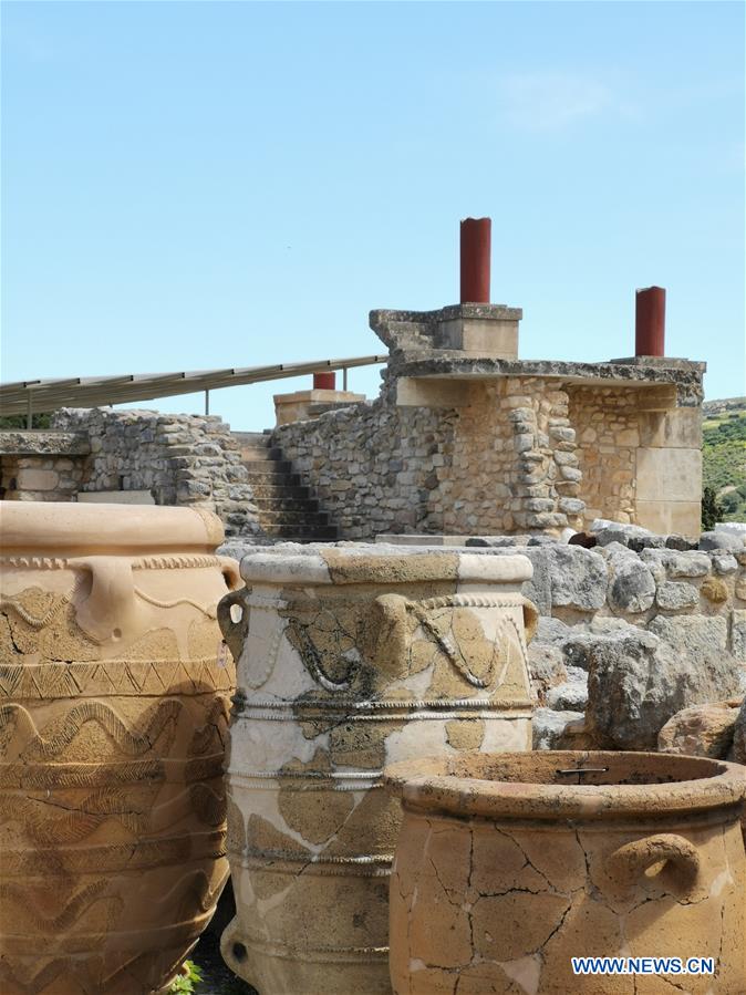 GREECE-CRETE-ARCHAEOLOGICAL SITE-KNOSSOS