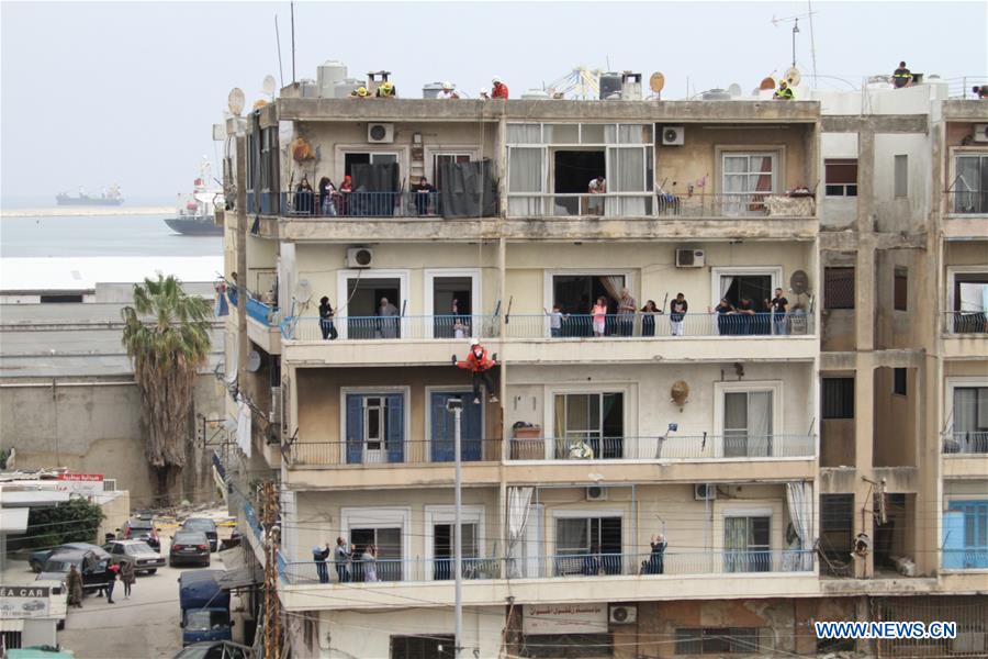 LEBANON-TRIPOLI-EARTHQUAKE DRILL