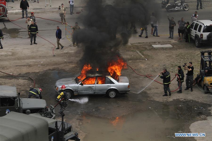 LEBANON-TRIPOLI-EARTHQUAKE DRILL