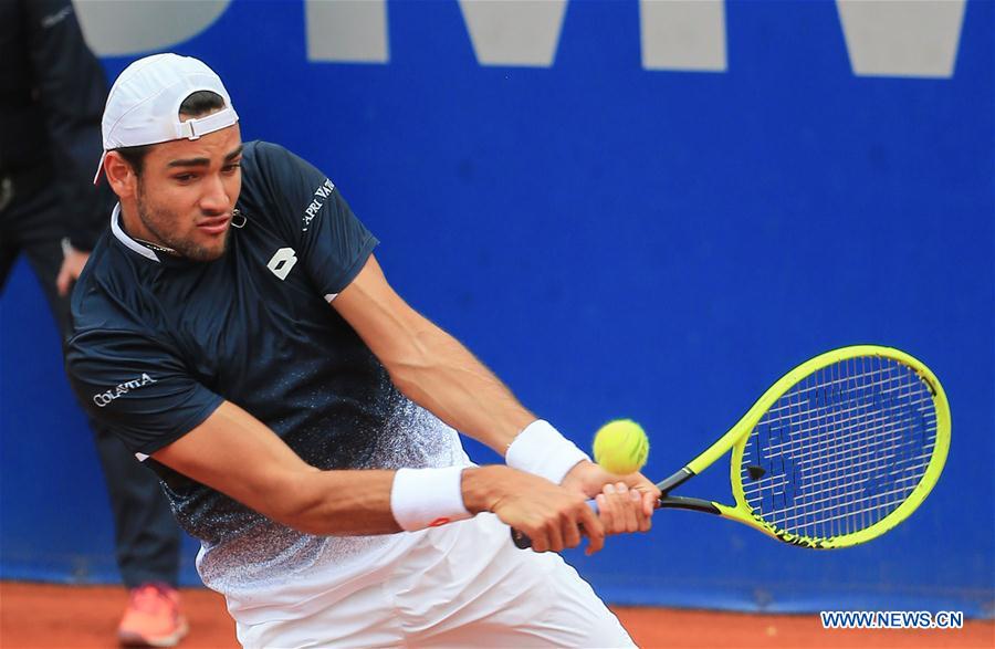 (SP)GERMANY-MUNICH-TENNIS-BMW OPEN-QUARTERFINALS-MATTEO BERRETTINI VS PHILIPP KOHLSCHREIBER