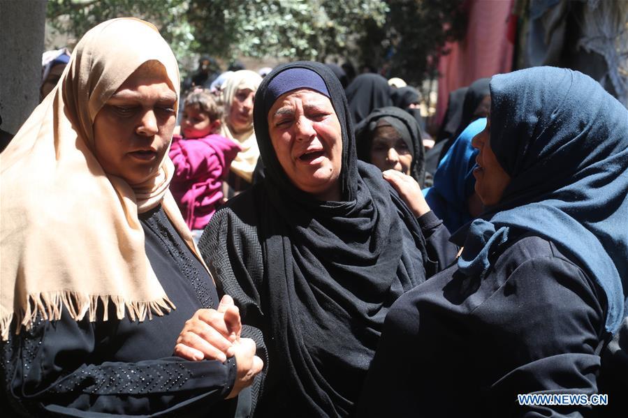 MIDEAST-GAZA-FUNERAL