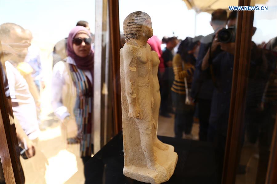 EGYPT-GIZA-PYRAMID-PHARAONIC TOMBS-DISCOVERY