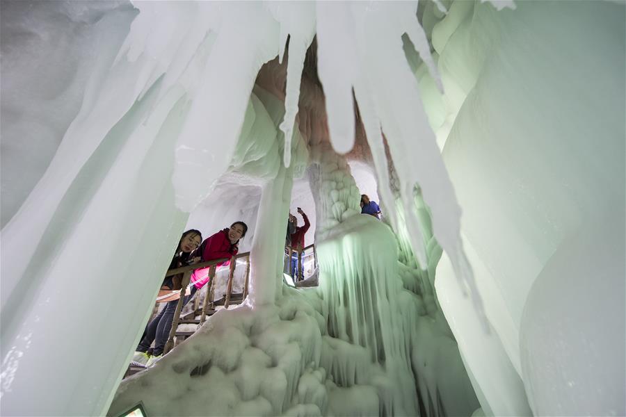 #CHINA-SHANXI-ICE CAVE-TOURISM (CN)