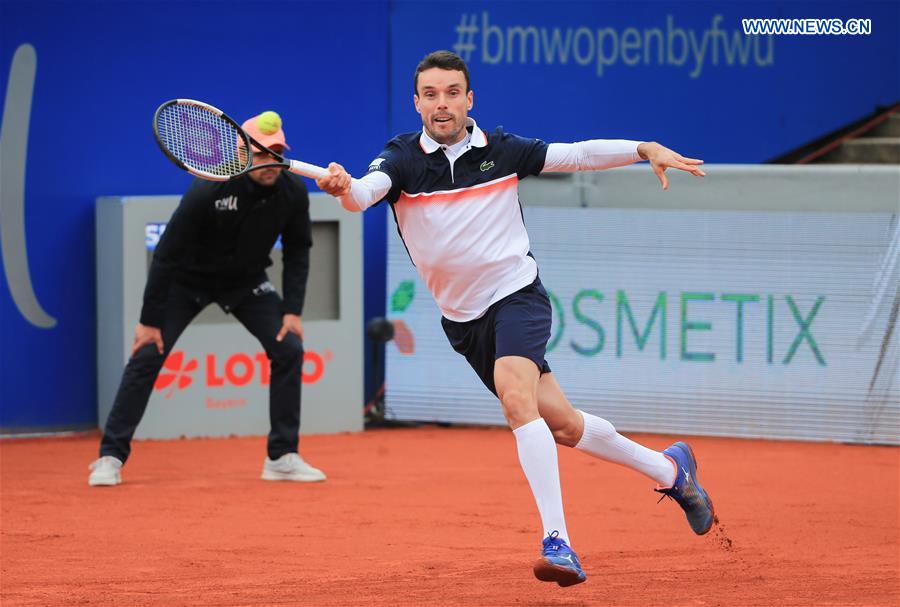 (SP)GERMANY-MUNICH-TENNIS-BMW OPEN-SEMIFINAL-ROBERTO BAUTISTA AGUT VS MATTEO BERRETTINI