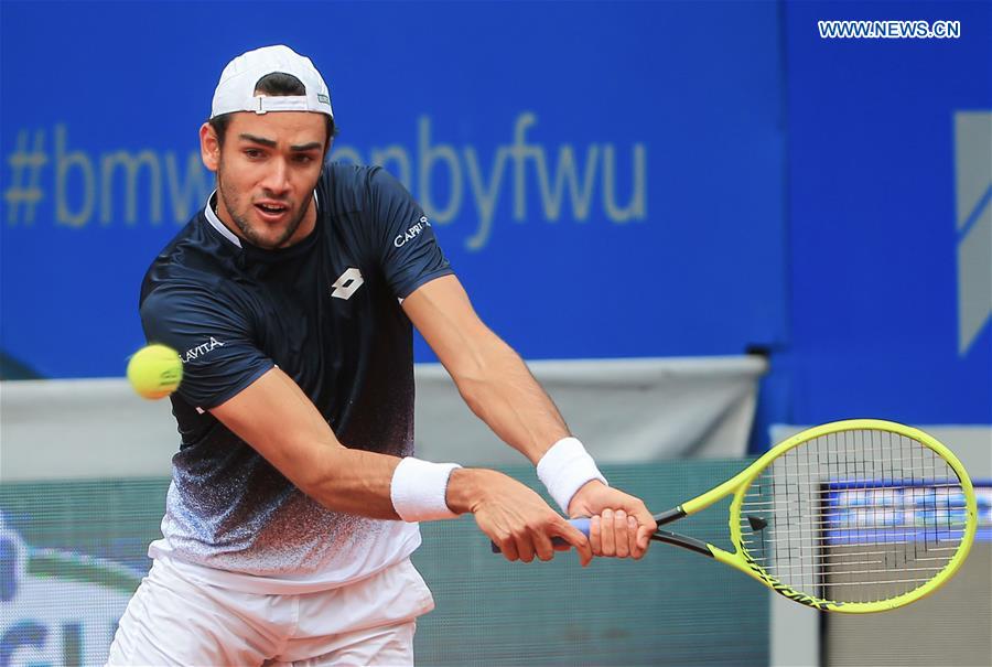 (SP)GERMANY-MUNICH-TENNIS-BMW OPEN-SEMIFINAL-ROBERTO BAUTISTA AGUT VS MATTEO BERRETTINI