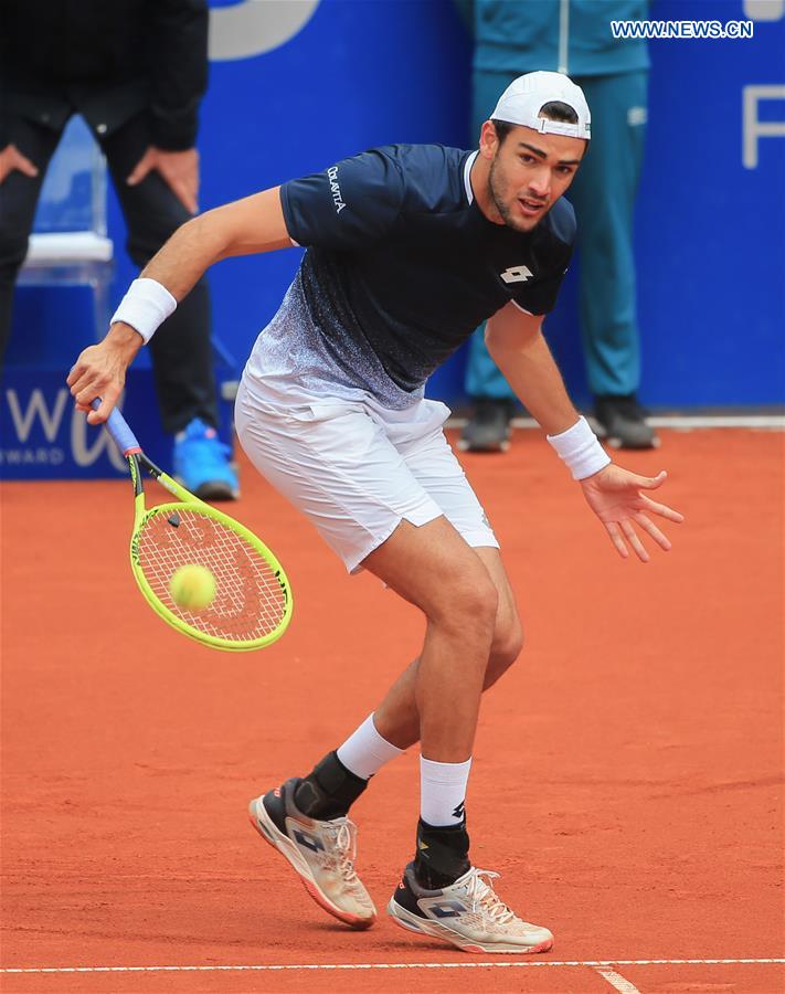 (SP)GERMANY-MUNICH-TENNIS-BMW OPEN-SEMIFINAL-ROBERTO BAUTISTA AGUT VS MATTEO BERRETTINI