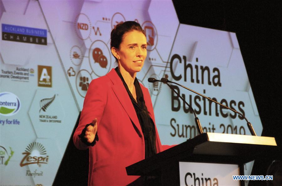 NEW ZEALAND-AUCKLAND-CHINA BUSINESS SUMMIT-PM