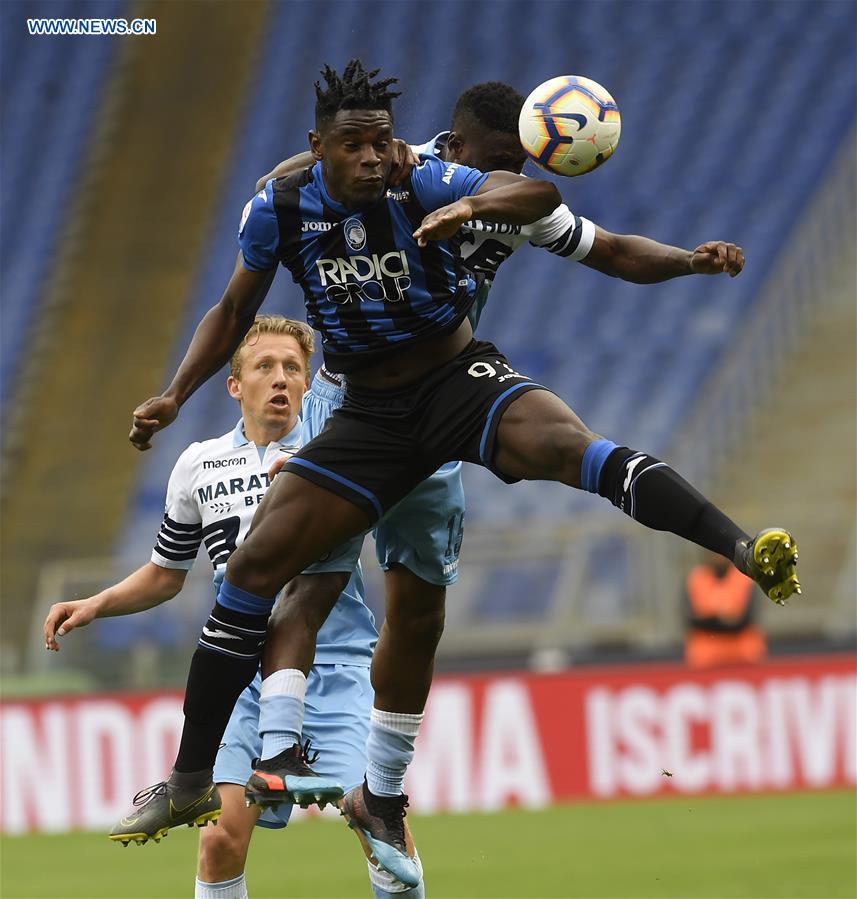 (SP)ITALY-ROME-SOCCER-SERIE A-LAZIO VS ATALANTA