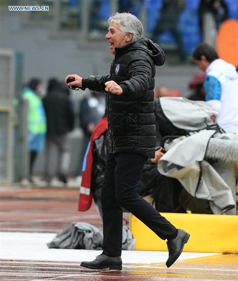 (SP)ITALY-ROME-SOCCER-SERIE A-LAZIO VS ATALANTA