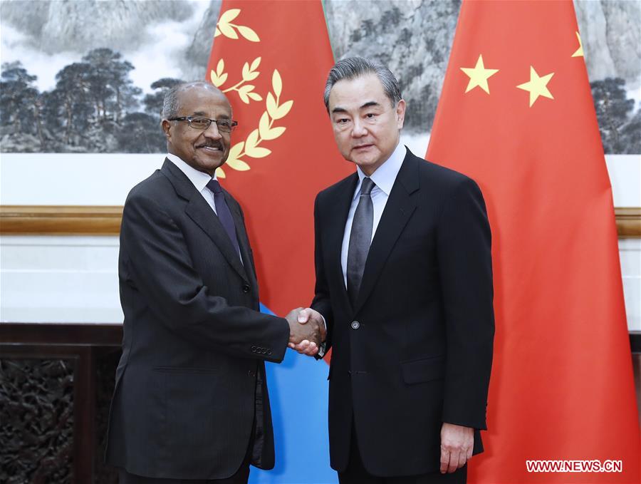 CHINA-BEIJING-WANG YI-ERITREA-TALKS (CN)