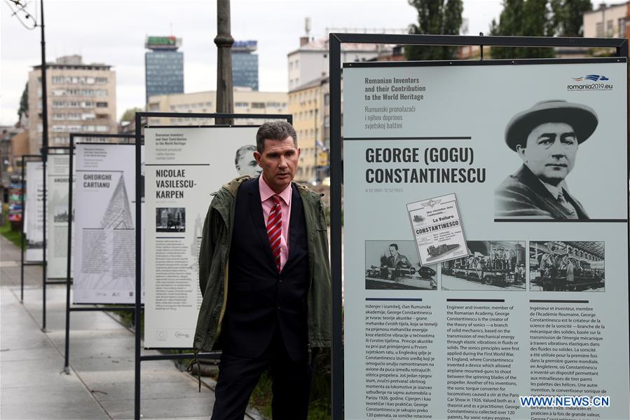 BOSNIA AND HERZEGOVINA-SARAJEVO-EXHIBITION-ROMANIAN INVENTORS