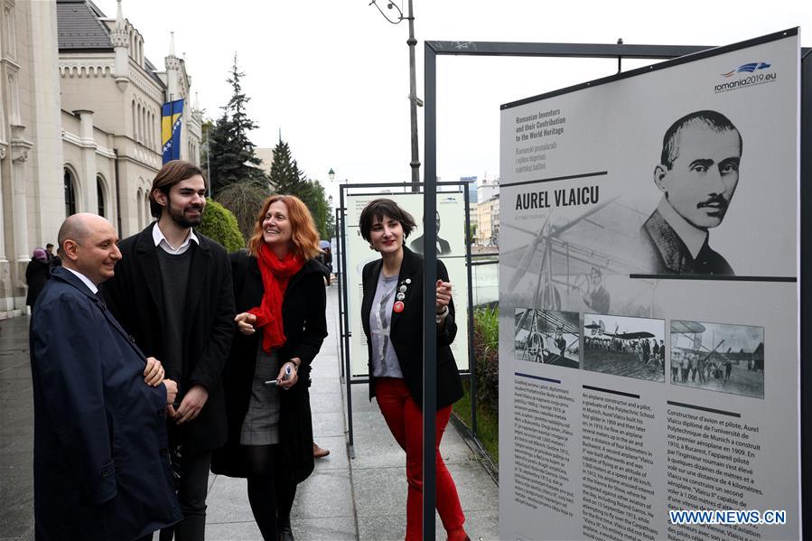 BOSNIA AND HERZEGOVINA-SARAJEVO-EXHIBITION-ROMANIAN INVENTORS