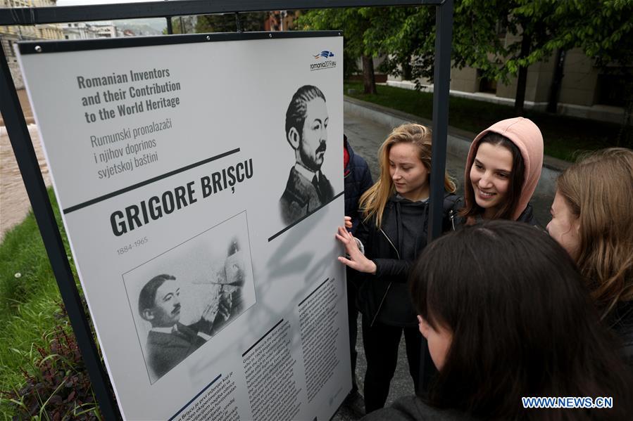 BOSNIA AND HERZEGOVINA-SARAJEVO-EXHIBITION-ROMANIAN INVENTORS