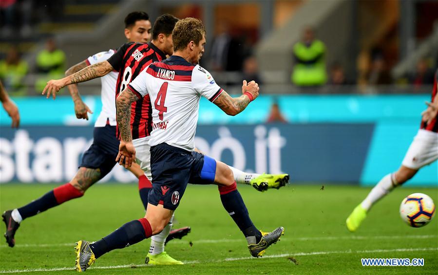 (SP)ITALY-MILAN-SOCCER-SERIE A-AC MILAN VS BOLOGNA
