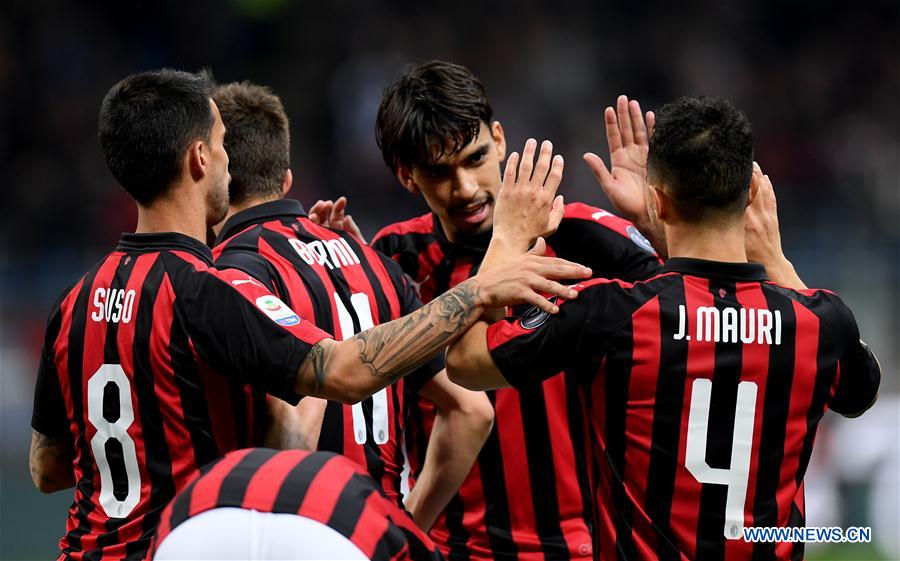 (SP)ITALY-MILAN-SOCCER-SERIE A-AC MILAN VS BOLOGNA