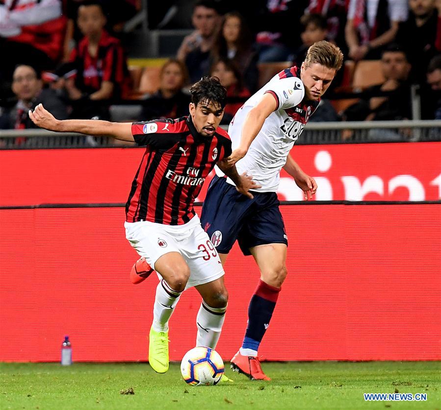 (SP)ITALY-MILAN-SOCCER-SERIE A-AC MILAN VS BOLOGNA