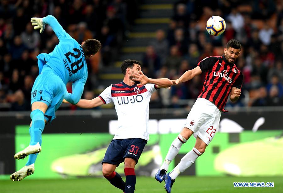 (SP)ITALY-MILAN-SOCCER-SERIE A-AC MILAN VS BOLOGNA