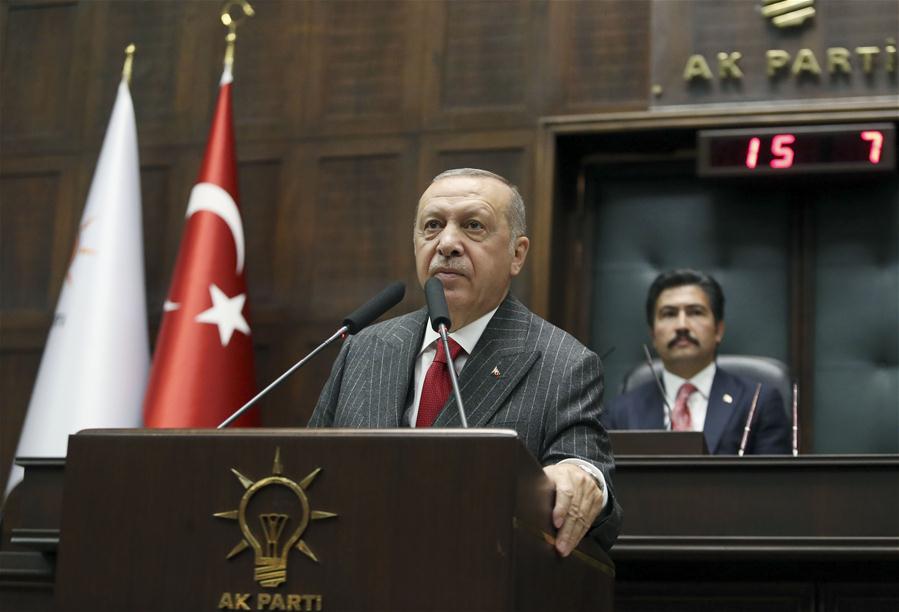 TURKEY-ANKARA-ERDOGAN-SPEECH