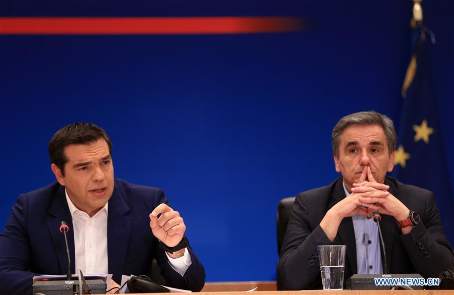 GREECE-ATHENS-BAILOUT-PRESS CONFERENCE