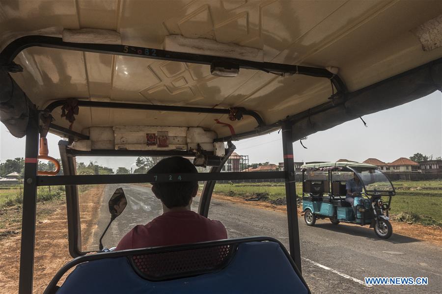 INDIA-BOLPUR-ELECTRIC VEHICLES