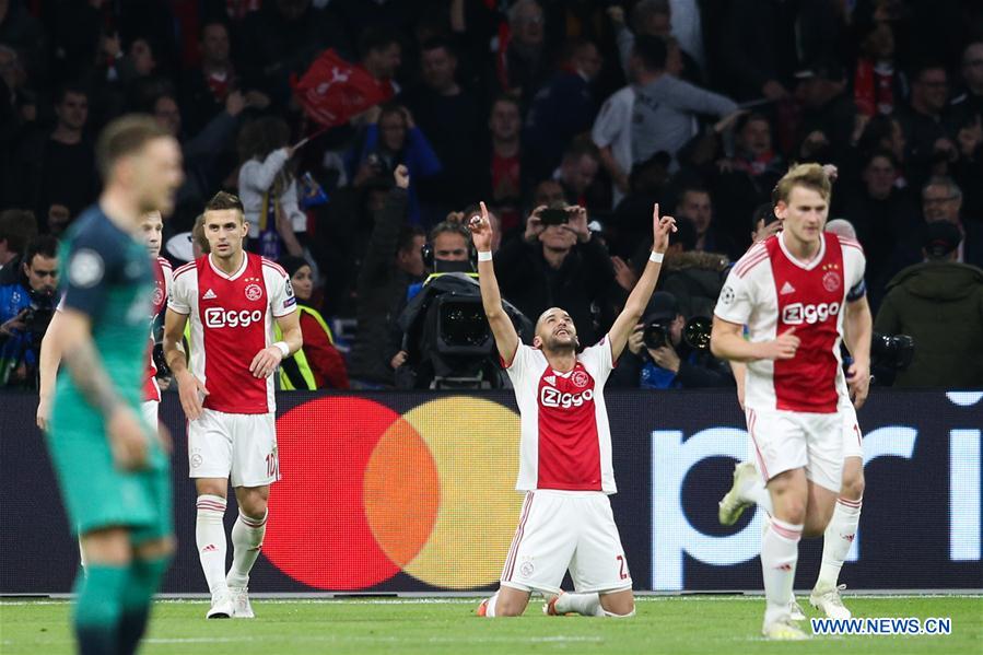 (SP)THE NETHERLANDS-AMSTERDAM-SOCCER-UEFA CHAMPIONS LEAGUE-SEMIFINAL-AJAX VS HOTSPUR