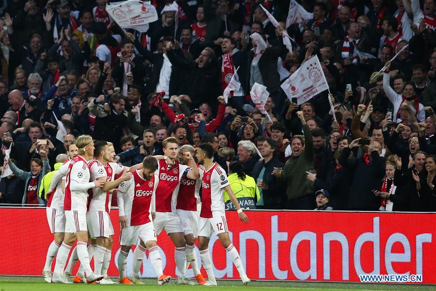 (SP)THE NETHERLANDS-AMSTERDAM-SOCCER-UEFA CHAMPIONS LEAGUE-SEMIFINAL-AJAX VS HOTSPUR