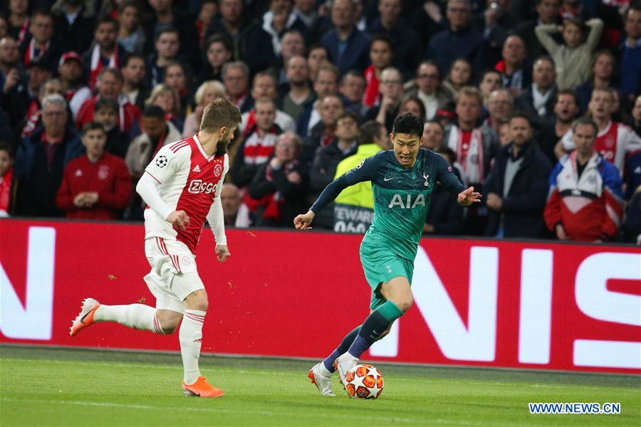 (SP)THE NETHERLANDS-AMSTERDAM-SOCCER-UEFA CHAMPIONS LEAGUE-SEMIFINAL-AJAX VS HOTSPUR