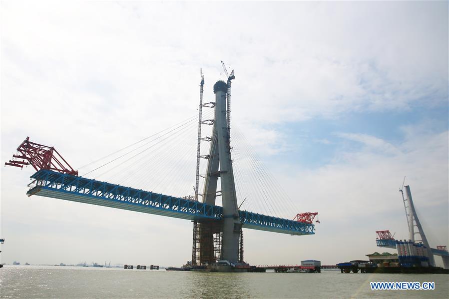 #CHINA-JIANGSU-NANTONG-BRIDGE-CONSTRUCTING (CN)