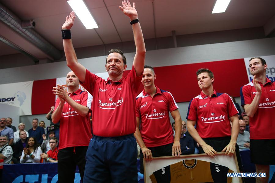 (SP)BELGIUM-BRUSSELS-TABLE TENNIS-SAIVE-RETIREMENT