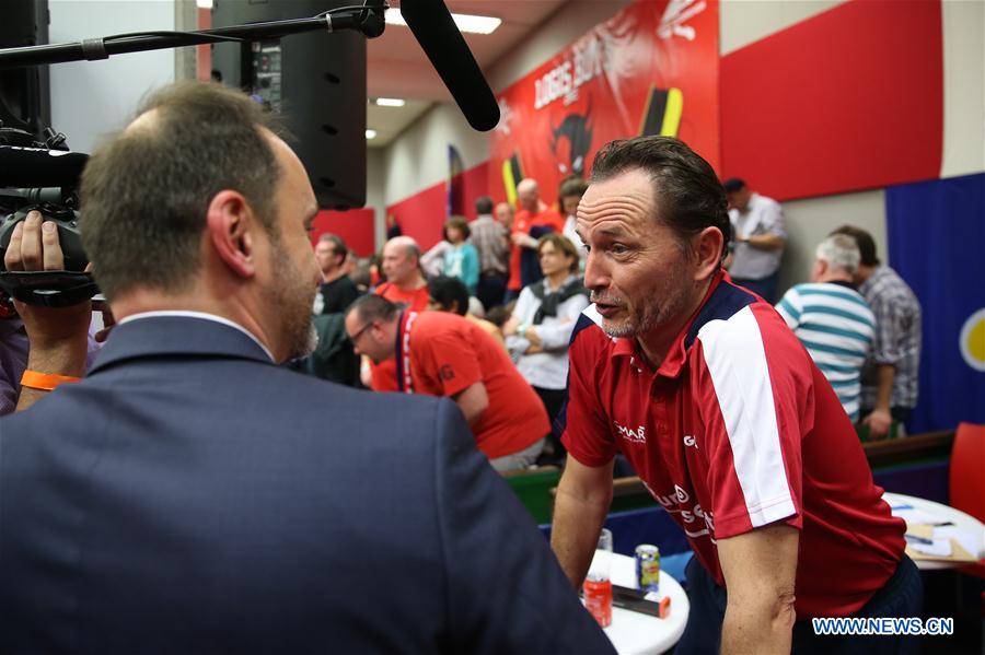 (SP)BELGIUM-BRUSSELS-TABLE TENNIS-SAIVE-RETIREMENT