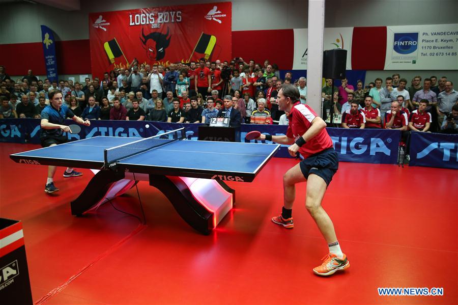 (SP)BELGIUM-BRUSSELS-TABLE TENNIS-SAIVE-RETIREMENT