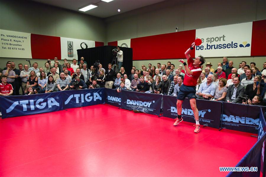 (SP)BELGIUM-BRUSSELS-TABLE TENNIS-SAIVE-RETIREMENT