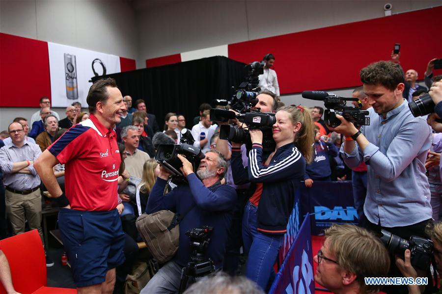 (SP)BELGIUM-BRUSSELS-TABLE TENNIS-SAIVE-RETIREMENT