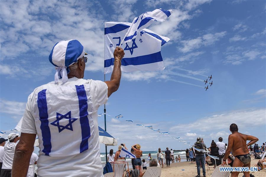 ISRAEL-TEL AVIV-INDEPENDENCE DAY-CELEBRATION