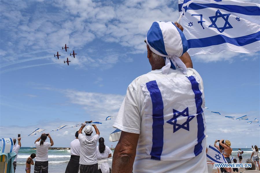 ISRAEL-TEL AVIV-INDEPENDENCE DAY-CELEBRATION