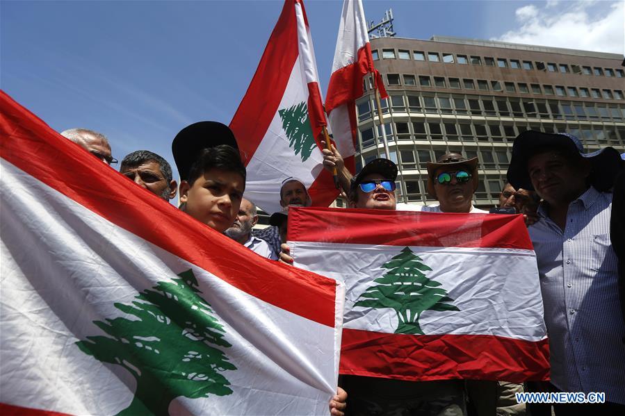 LEBANON-BEIRUT-AUSTERITY-PROTEST