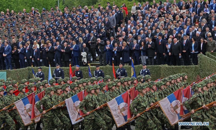 SERBIA-NIS-VICTORY DAY-PARADE