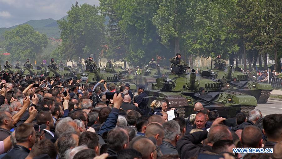SERBIA-NIS-VICTORY DAY-PARADE