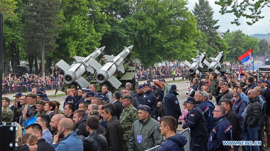 SERBIA-NIS-VICTORY DAY-PARADE