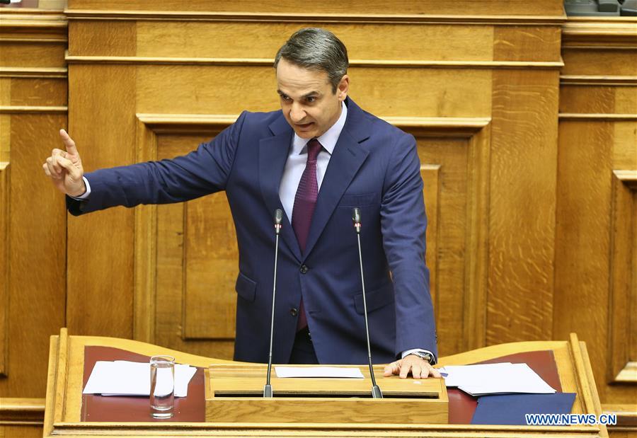 GREECE-ATHENS-PARLIAMENT-VOTE OF CONFIDENCE 