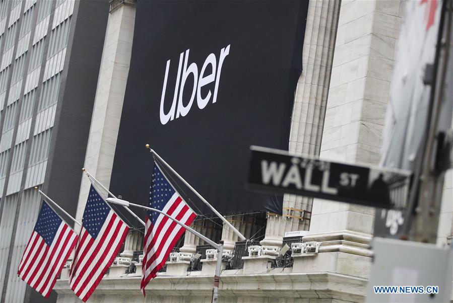 U.S.-NEW YORK-NYSE-UBER-IPO