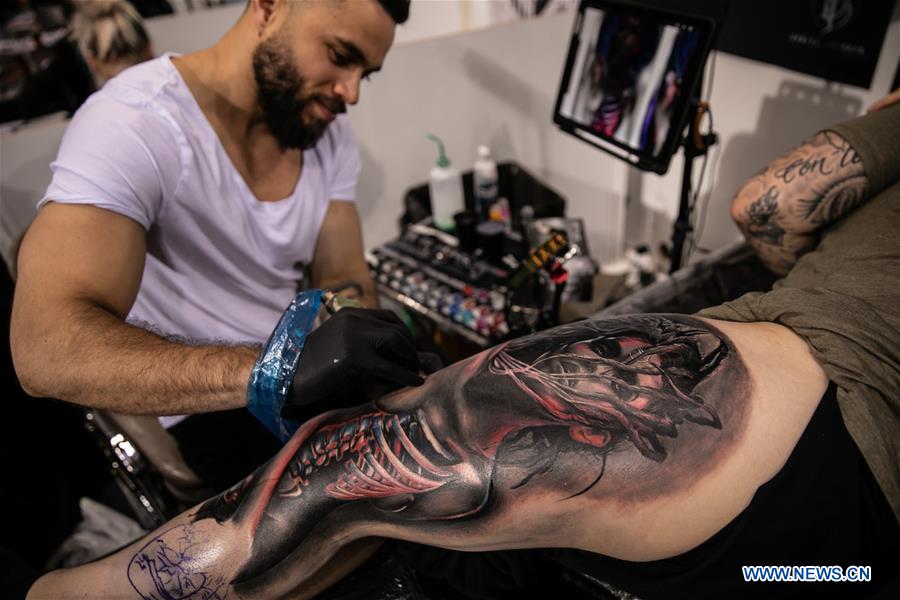 13th Int'l Athens Tattoo Convention held in Greece - Xinhua