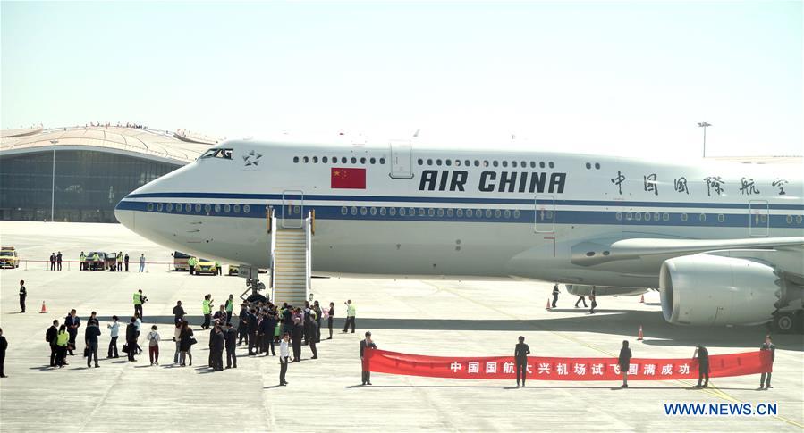 CHINA-BEIJING-DAXING INTERNATIONAL AIRPORT-TEST FLIGHT(CN)