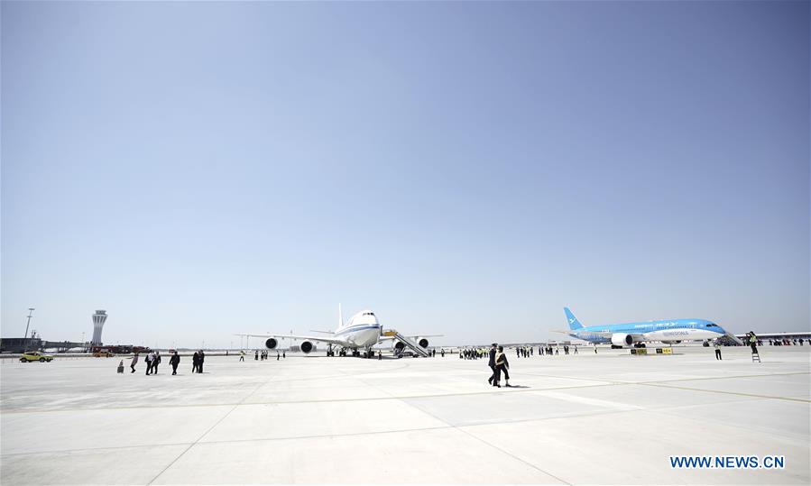 CHINA-BEIJING-DAXING INTERNATIONAL AIRPORT-TEST FLIGHT(CN)
