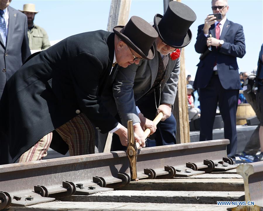 Xinhua Headlines: First U.S. transcontinental railroad shows that Americans, Chinese together can make impossible possible