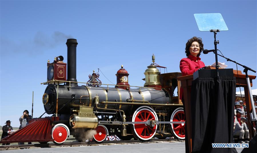 Xinhua Headlines: First U.S. transcontinental railroad shows that Americans, Chinese together can make impossible possible