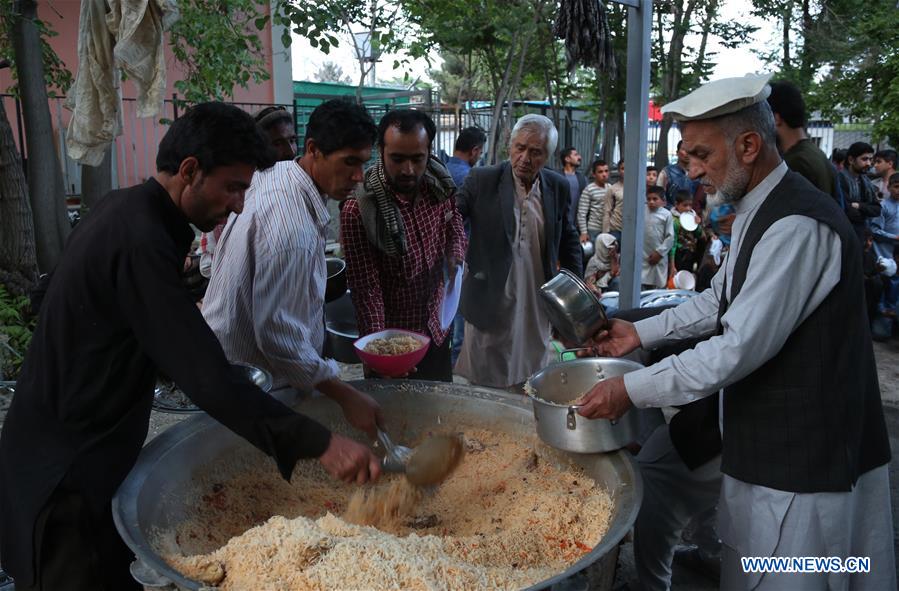 AFGHANISTAN-KABUL-RAMADAN-FOOD DISTRIBUTION