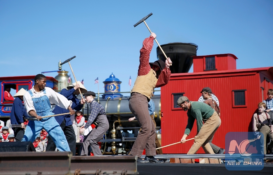 Spotlight: U.S. commemorates Chinese workers' contribution