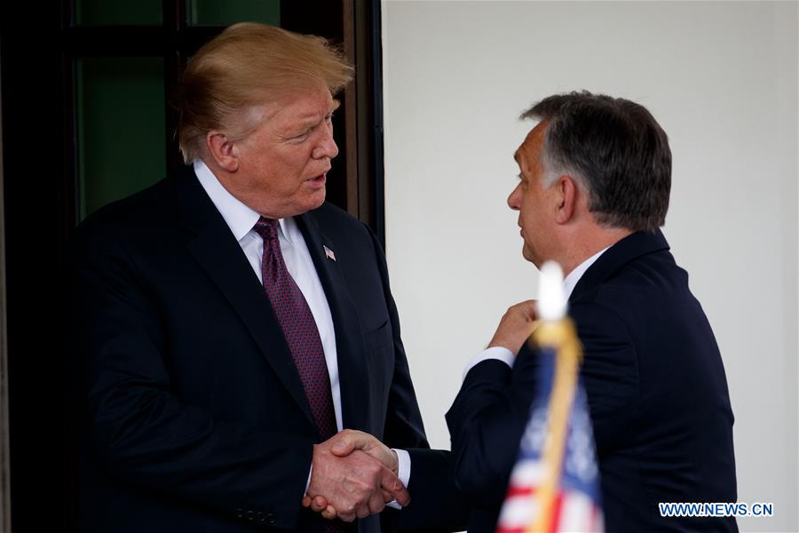 U.S.-WASHINGTON D.C.-TRUMP-HUNGARY-PM-MEETING