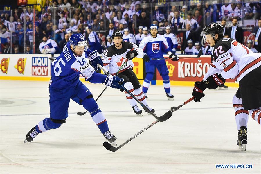 (SP)SLOVAKIA-KOSICE-ICE HOCKEY-IIHF-WORLD CHAMPIONSHIP-GROUP A-CAN VS SVK